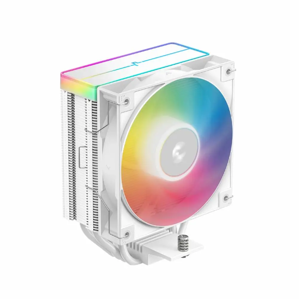 Охладител за процесор DeepCool AG400 White ARGB V2 CPU Cooler 
