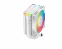 Охладител за процесор DeepCool AG400 White ARGB V2 CPU Cooler 