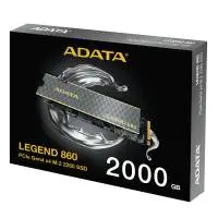 Диск SSD ADATA LEGEND 860 2TB M.2 2280 NVMe PCIe Gen4 x4 - SLEG-860-2000GCS