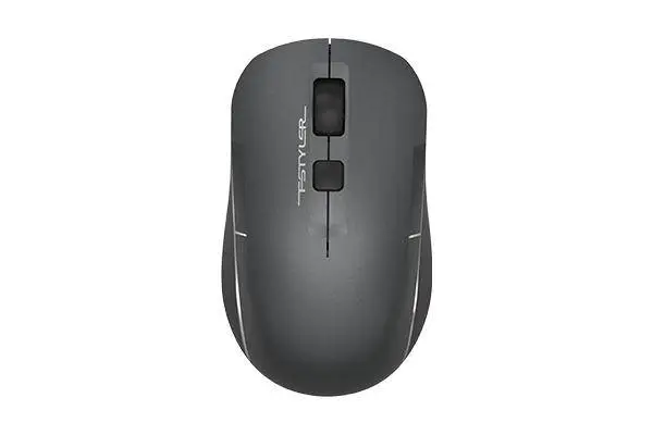 A4tech FB26CS Air2  Smoky Grey безжичнa мишка Dual mode,2000dpi,Li-Ion батерия, безшумна