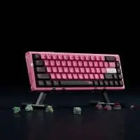 Геймърска механична клавиатура ATK RS6 Ultra - 8K, TTC RGB Magneto [Linear] - Sakura Warrior