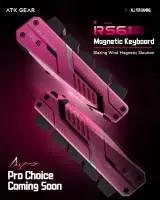 Геймърска механична клавиатура ATK RS6 Ultra - 8K, TTC RGB Magneto [Linear] - Sakura Warrior