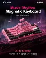 Геймърска механична клавиатура ATK RS6 Ultra - 8K, TTC RGB Magneto [Linear] - Night Hunter