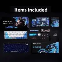Геймърска механична клавиатура ATK EDGE 60 HE Leviatan - 8K, TTC RGB Magneto Switches