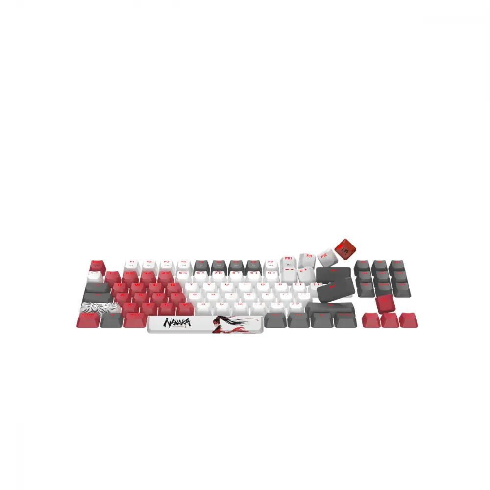 Геймърска механична  клавиатура Bloody Naraka S87  TKL Backlit red switch , USB