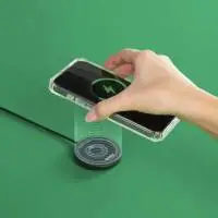 HAMA Безжично зарядно устройство Qi2, 15 W, черно, за Apple