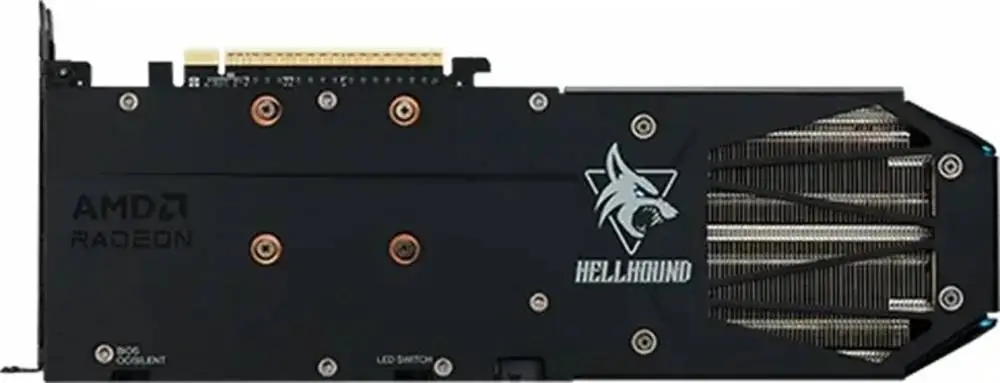 Видео карта PowerColor Radeon RX 9060 XT Hellhound OC 16GB GDDR6