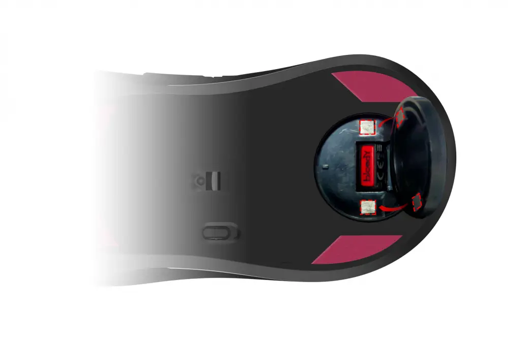 Геймърска мишка A4tech Bloody R90 Plus Stone black 