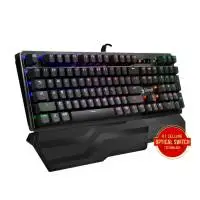 Геймърска механична клавиатура A4tech Bloody B975  Brown switch