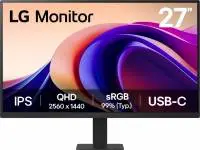 Монитор LG 27U631A-B, 27", IPS, WQHD 2560x1440, 100Hz, 5ms, HDR10, USB-C, DP, HDMI