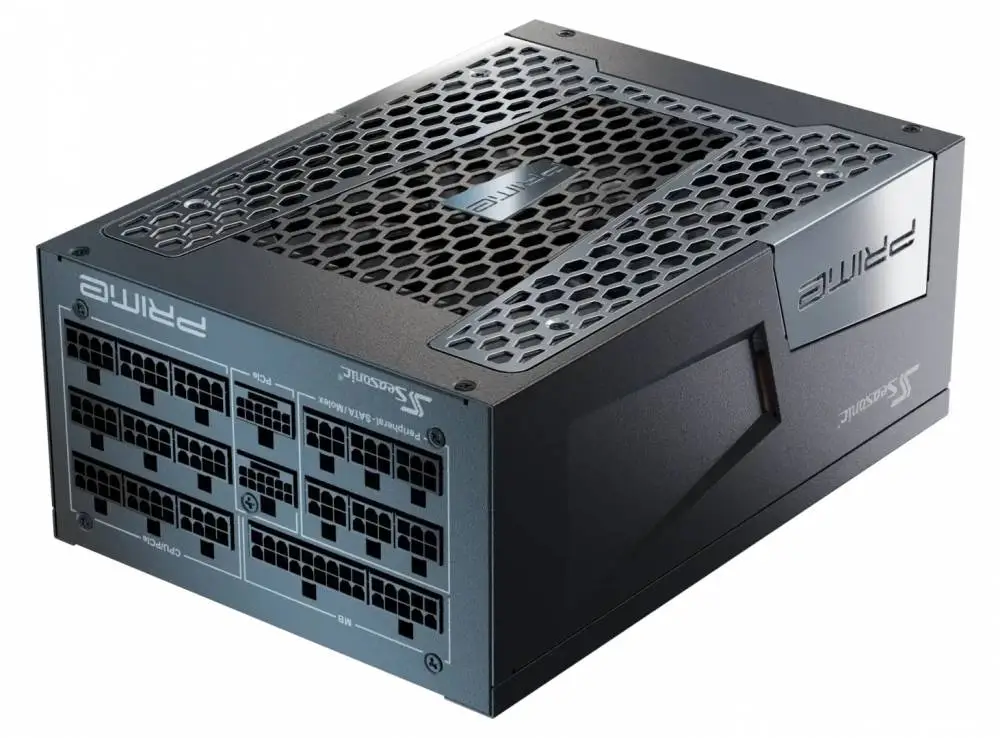 Захранване Seasonic PRIME TX-1600 (1600W) 80 Plus Titanium PCIe Gen 5.1 PSU ATX3.1 - SSR-1600TR2-ATX3.1
