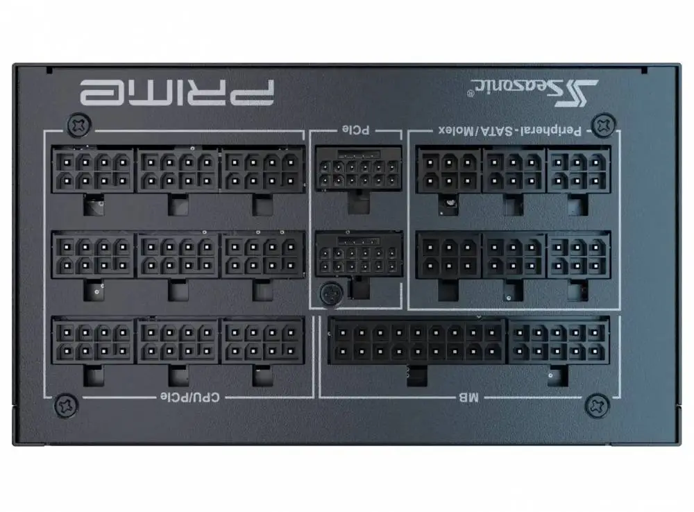 Захранване Seasonic PRIME TX-1600 (1600W) 80 Plus Titanium PCIe Gen 5.1 PSU ATX3.1 - SSR-1600TR2-ATX3.1