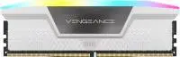 Памет Corsair Vengeance White RGB 32GB (2x16GB) DDR5 6000MHz CL36 EXPO/XMP - CMH32GX5M2E6000Z36W
