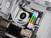 Памет Corsair Vengeance White RGB 32GB (2x16GB) DDR5 6000MHz CL36 EXPO/XMP - CMH32GX5M2E6000Z36W