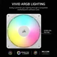 Вентилатор Corsair RS120 ARGB 120mm PWM Fan White - CO-9050184-WW