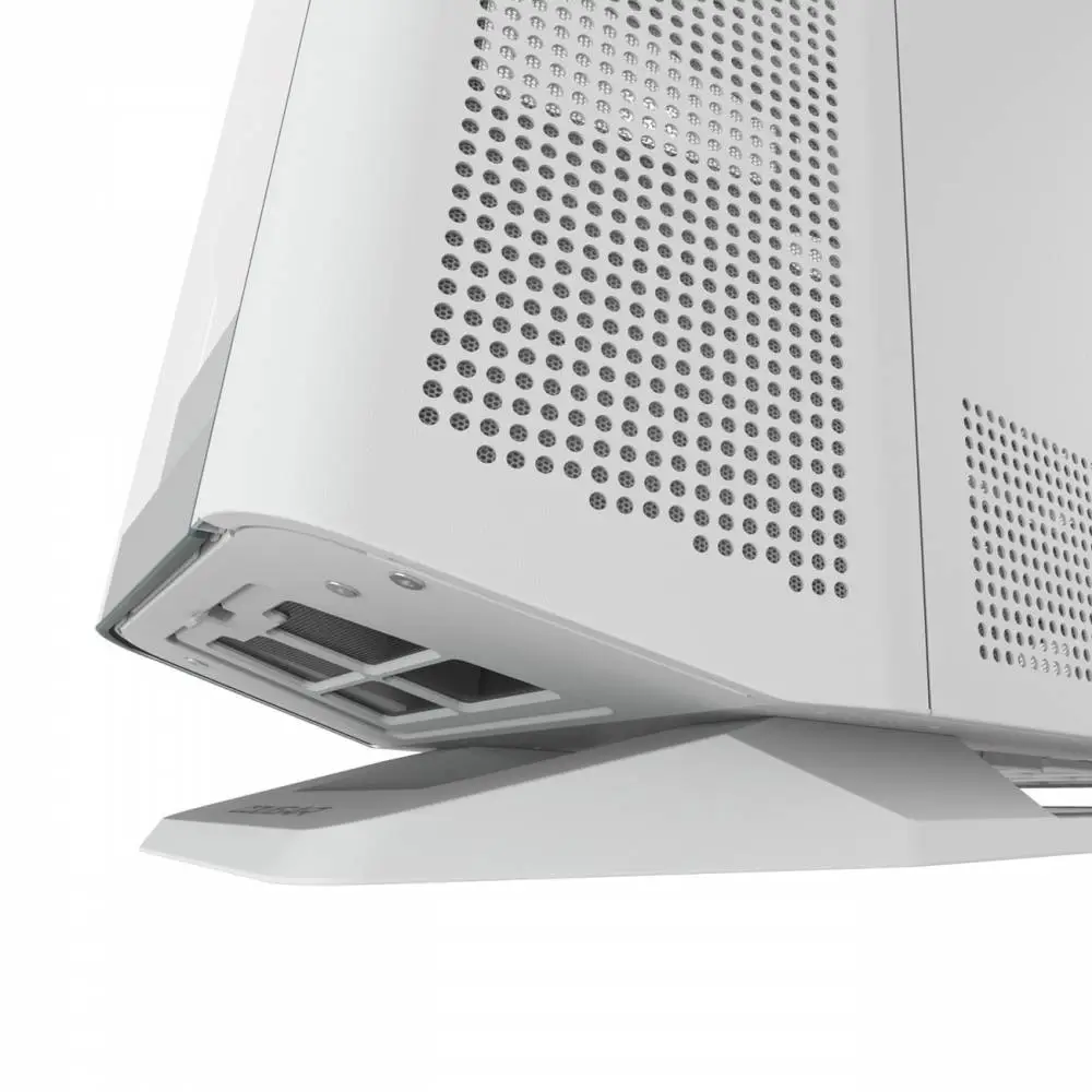Кутия COUGAR FV270 RGB White Mid tower Tempered Curved Glass Case - CGR-58M6W-RGB