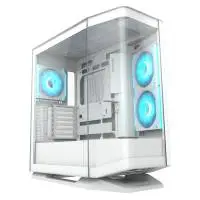 Кутия COUGAR FV270 RGB White Mid tower Tempered Curved Glass Case - CGR-58M6W-RGB