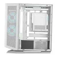 Кутия COUGAR FV270 RGB White Mid tower Tempered Curved Glass Case - CGR-58M6W-RGB