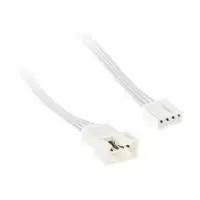 Удължителен кабел Kolink 4-Pin PWM - 30 cm, Бял