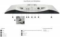 Монитор Dell S2725QS, 27", IPS 4K UHD 3840&times;2160, 120Hz, 4ms, FreeSync Premium, HDMI/DP, Вградени колонки