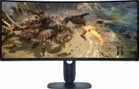 Монитор Alienware AW3425DWM, 34", VA QD‑OLED 3440&times;1440, 180Hz, 1 ms, HDMI/DP, AMD FreeSync, HDR400
