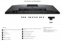 Монитор Dell P2425D, 24&Prime; IPS QHD 2560x1440, 100 Hz, 5 ms, HDMI/DP/USB‑C, Pivot