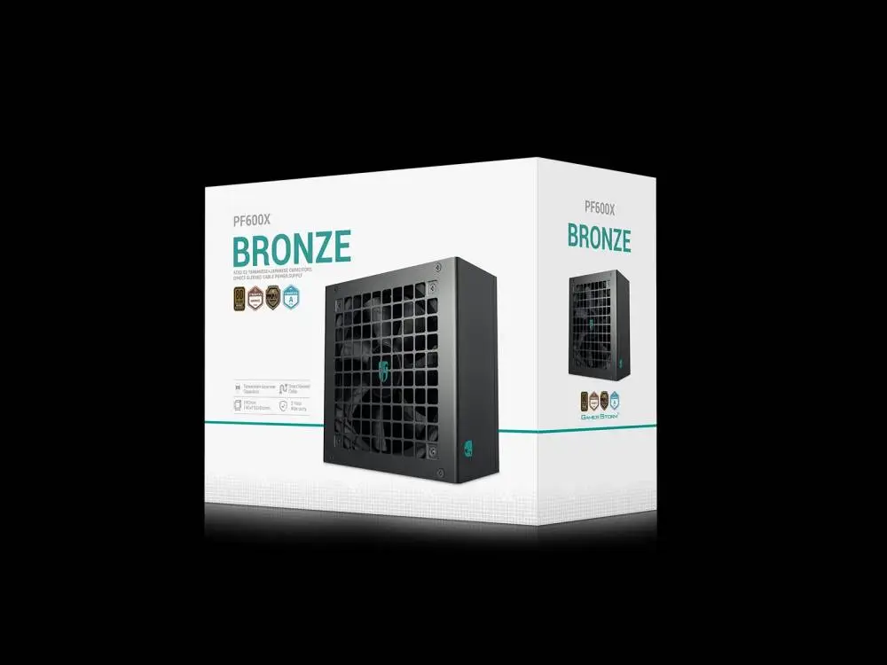 Захранване DeepCool PF600X PSU 600W 80 Plus Bronze 