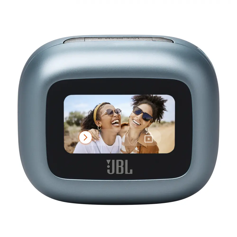 Блутут слушалки-тапи JBL Live Beam 3 - Син