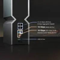 Безжичен рутер TP-Link Archer BE800 Tri-Band Wi-Fi 7