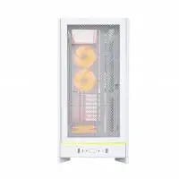 Кутия Montech HS01 PRO (W) Case ATX 5 x 120 mm ARGB Fans, USB-C, White