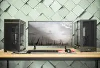 Кутия Montech HS01 PRO (W) Case ATX 5 x 120 mm ARGB Fans, USB-C, Black