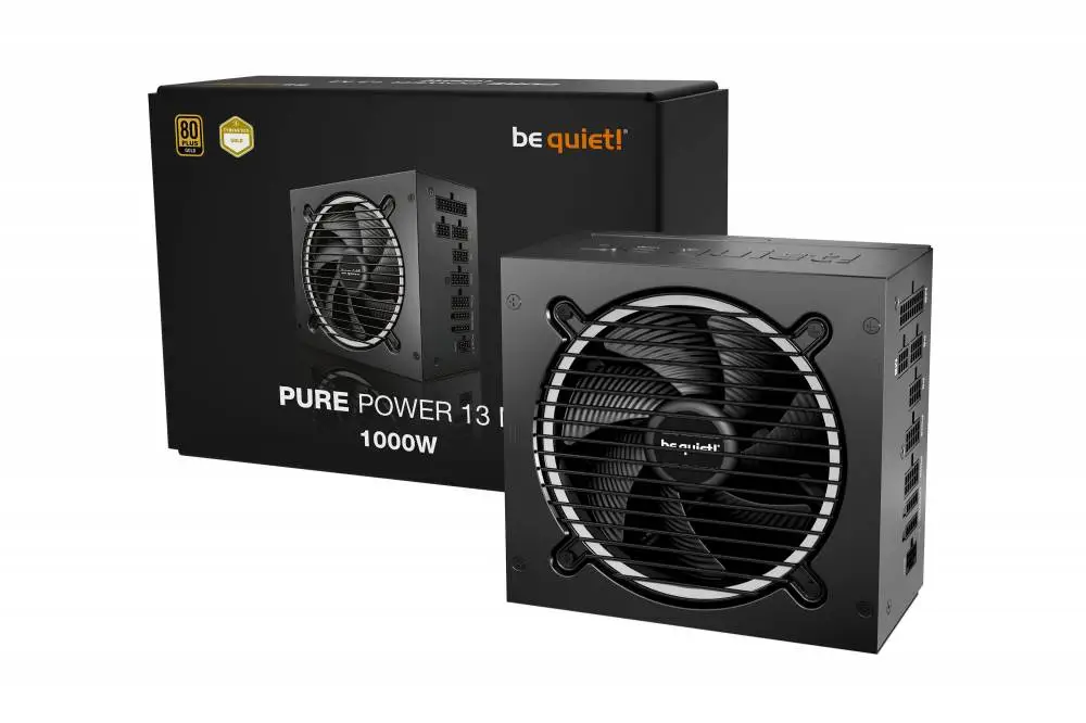 Захранване be quiet! Pure Power 13 M 1000W 80 Plus Gold PSU ATX 3.1 - BP028EU