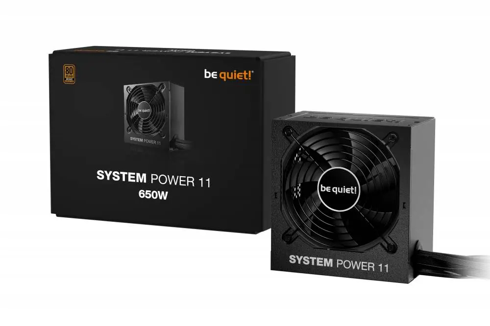 Захранване be quiet! SYSTEM POWER 11 650W 80 Plus Bronze PSU ATX 3.1 - BP011EU
