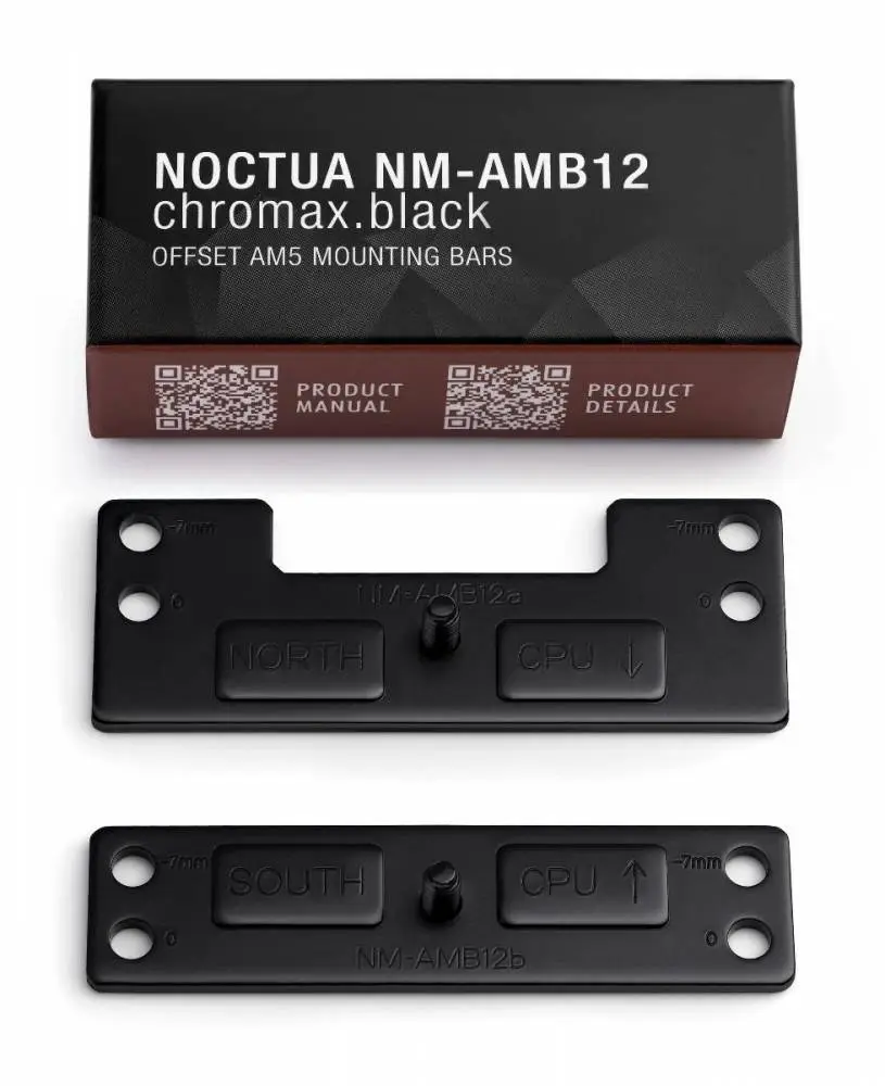 Noctua Mounting KIT - NM-AMB12 chromax.black - AM4/AM5