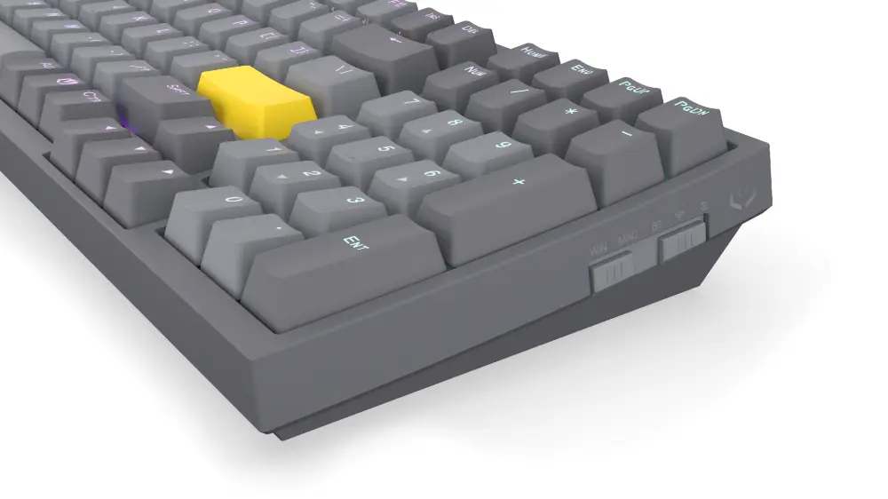 Геймърскa безжична механична клавиатура ENDORFY Celeris 1800 - Endorfy Yellow Switch
