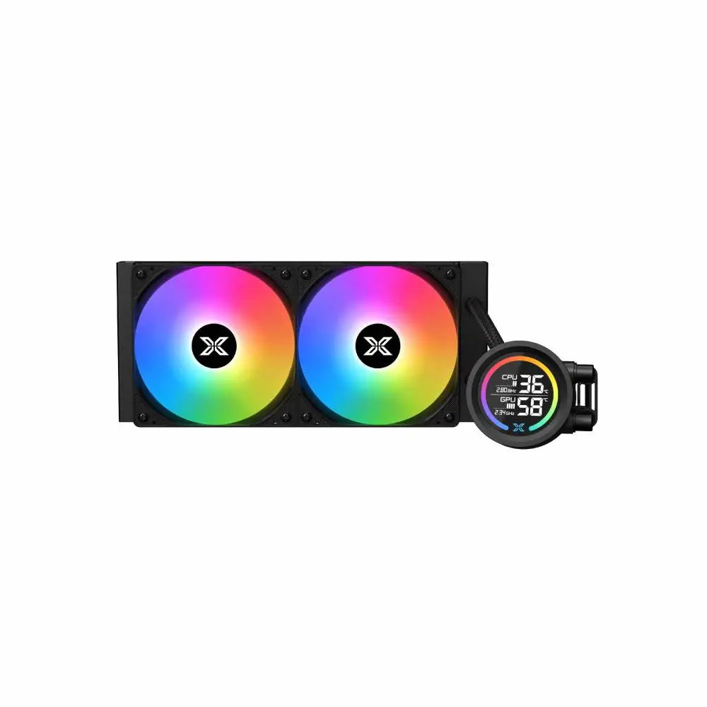 Водно охлаждане Xigmatek LK 240 Digital Water Cooling LED Display A-RGB - EN45929