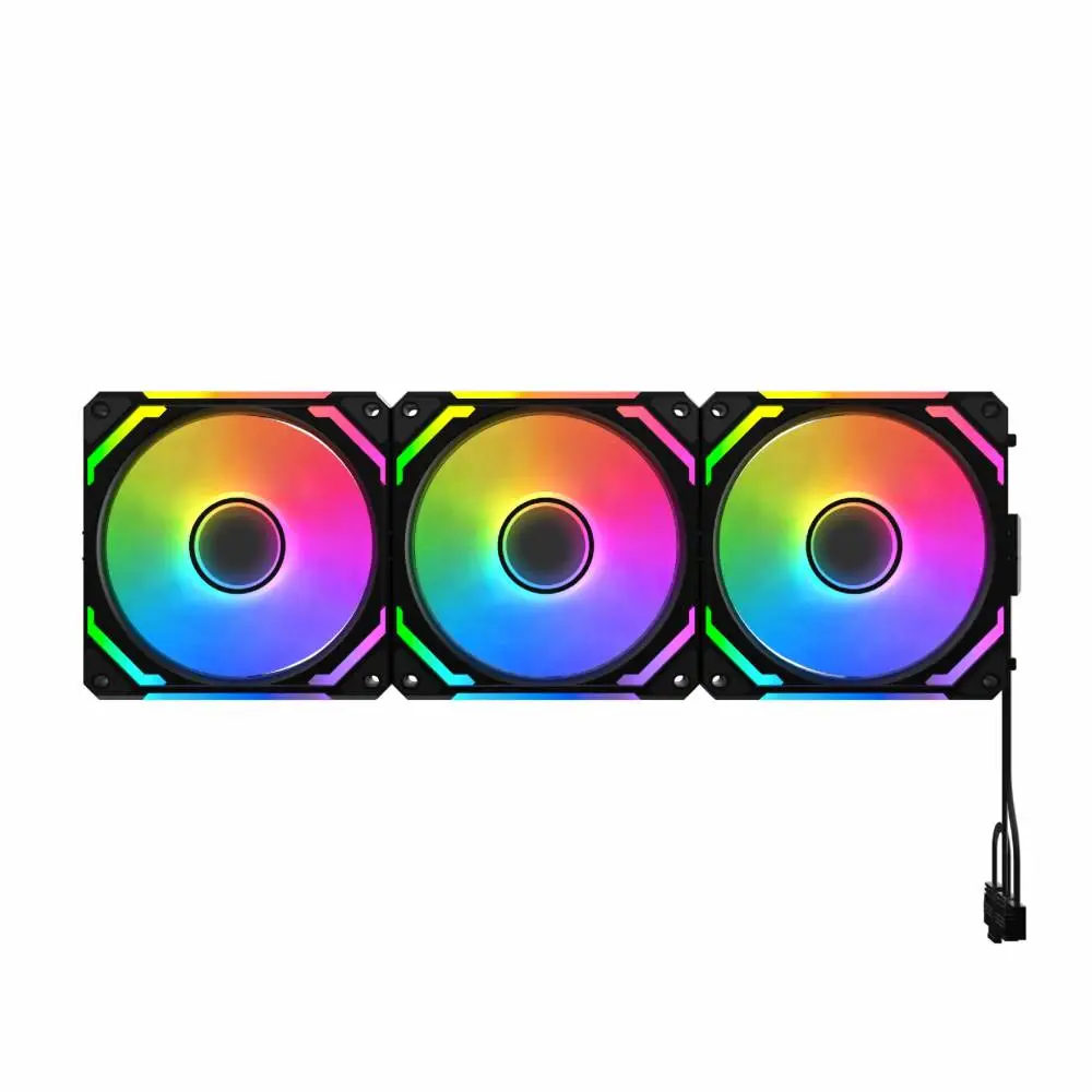 Вентилатори Xigmatek Starlink Ultra Fan Pack 3-in-1 3x120mm Infinity Mirror A-RGB