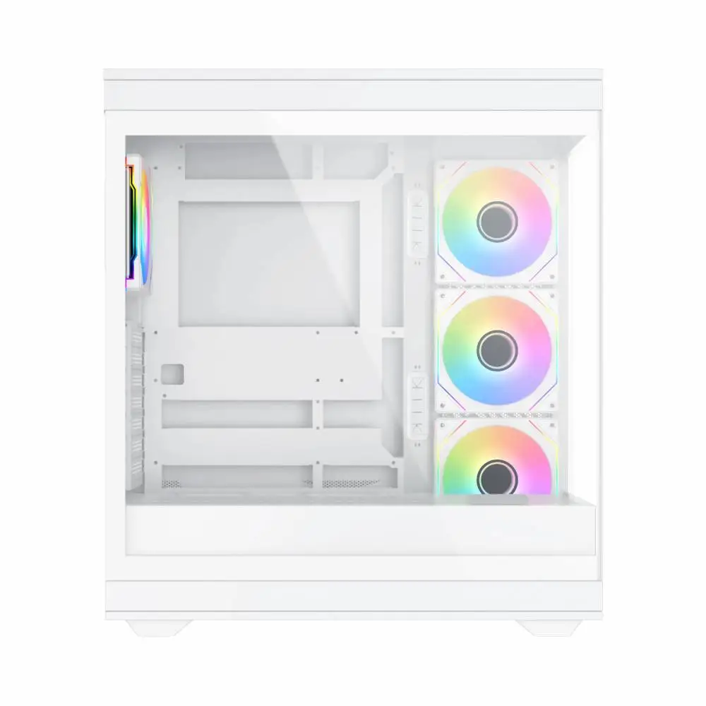 Кутия Xigmatek Meta Arctic Case EATX 4 x 120 mm ARGB fans - EN45073