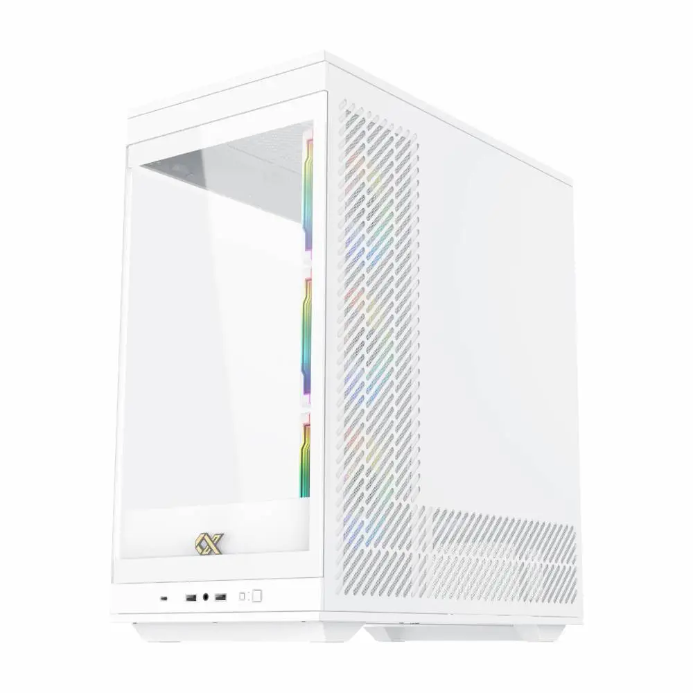 Кутия Xigmatek Meta Arctic Case EATX 4 x 120 mm ARGB fans - EN45073