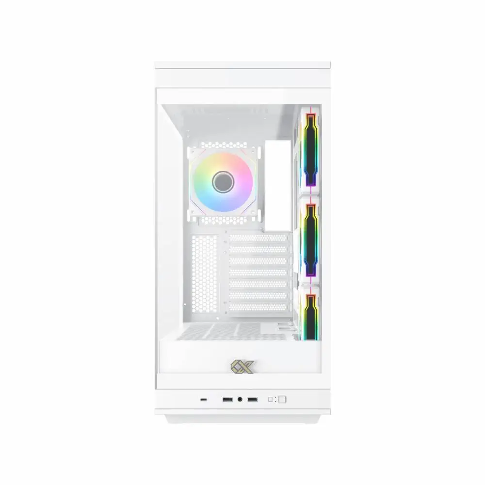 Кутия Xigmatek Meta Arctic Case EATX 4 x 120 mm ARGB fans - EN45073