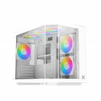 Кутия Xigmatek Cubi M Arctic Case mATX 6 ARGB Fans - EN42805