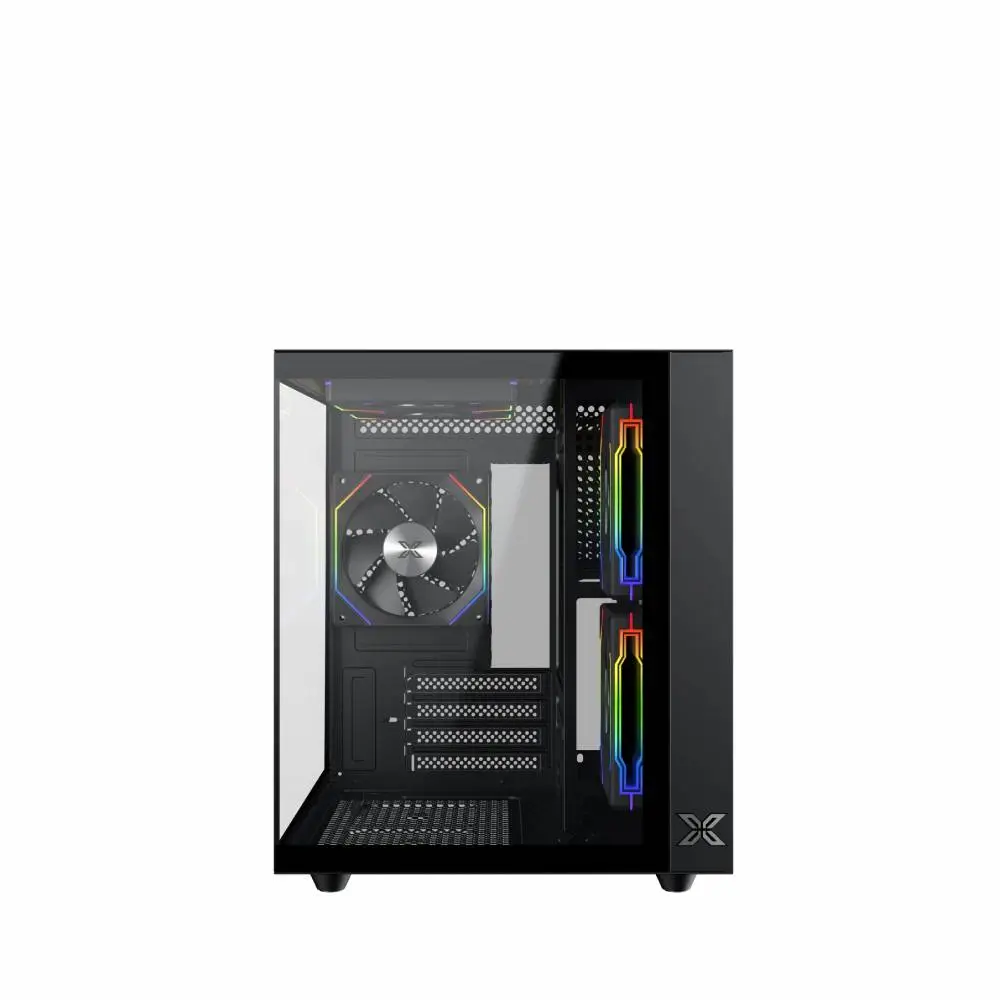 Кутия Xigmatek Aqua M Lite Case mATX 5 ARGB Fans - EN44410 