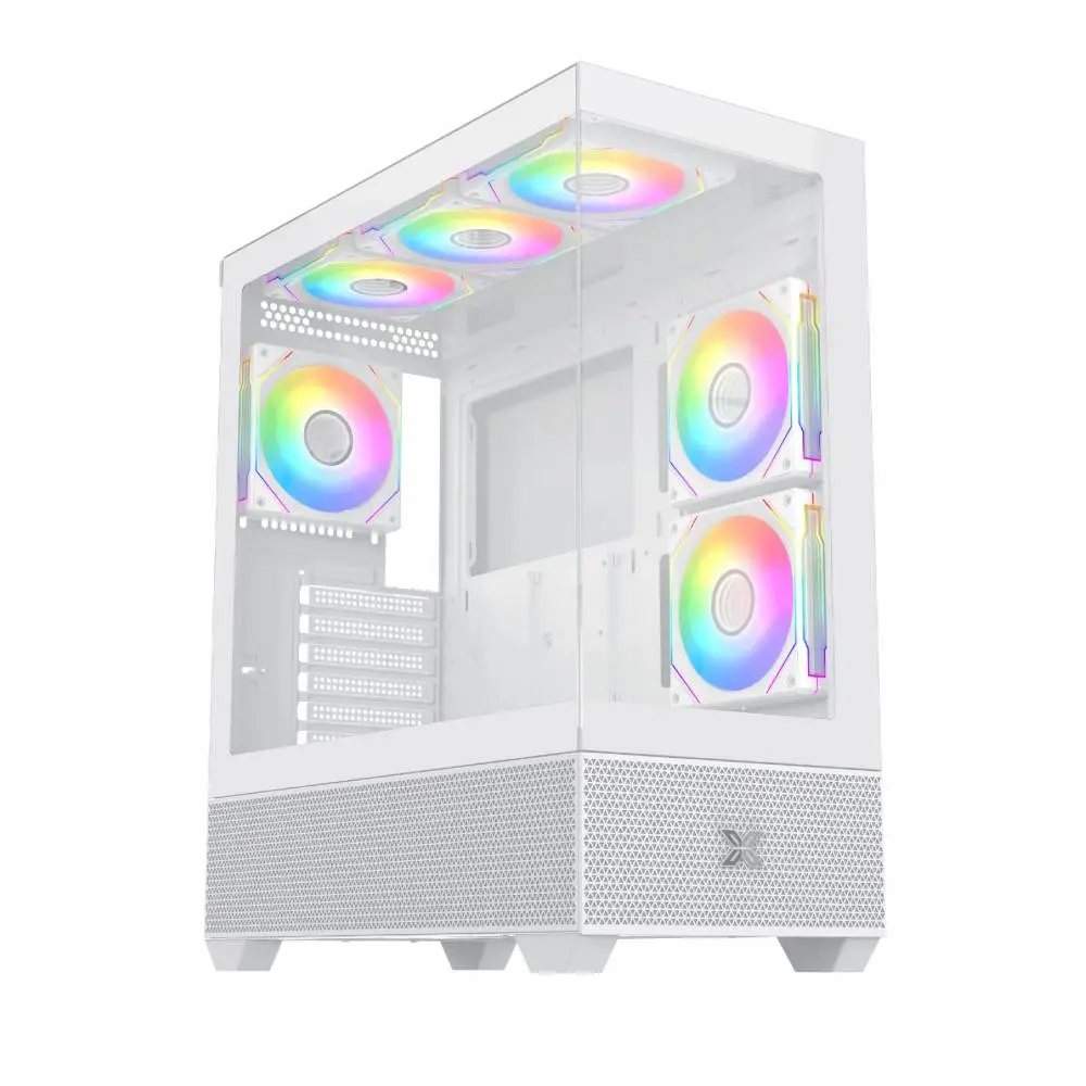 Кутия Xigmatek Alphard Arctic Case EATX 6 ARGB fans