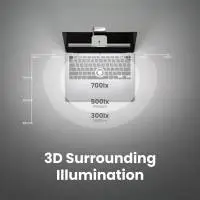 Лампа за четене за лаптоп BenQ LaptopBar - Черно