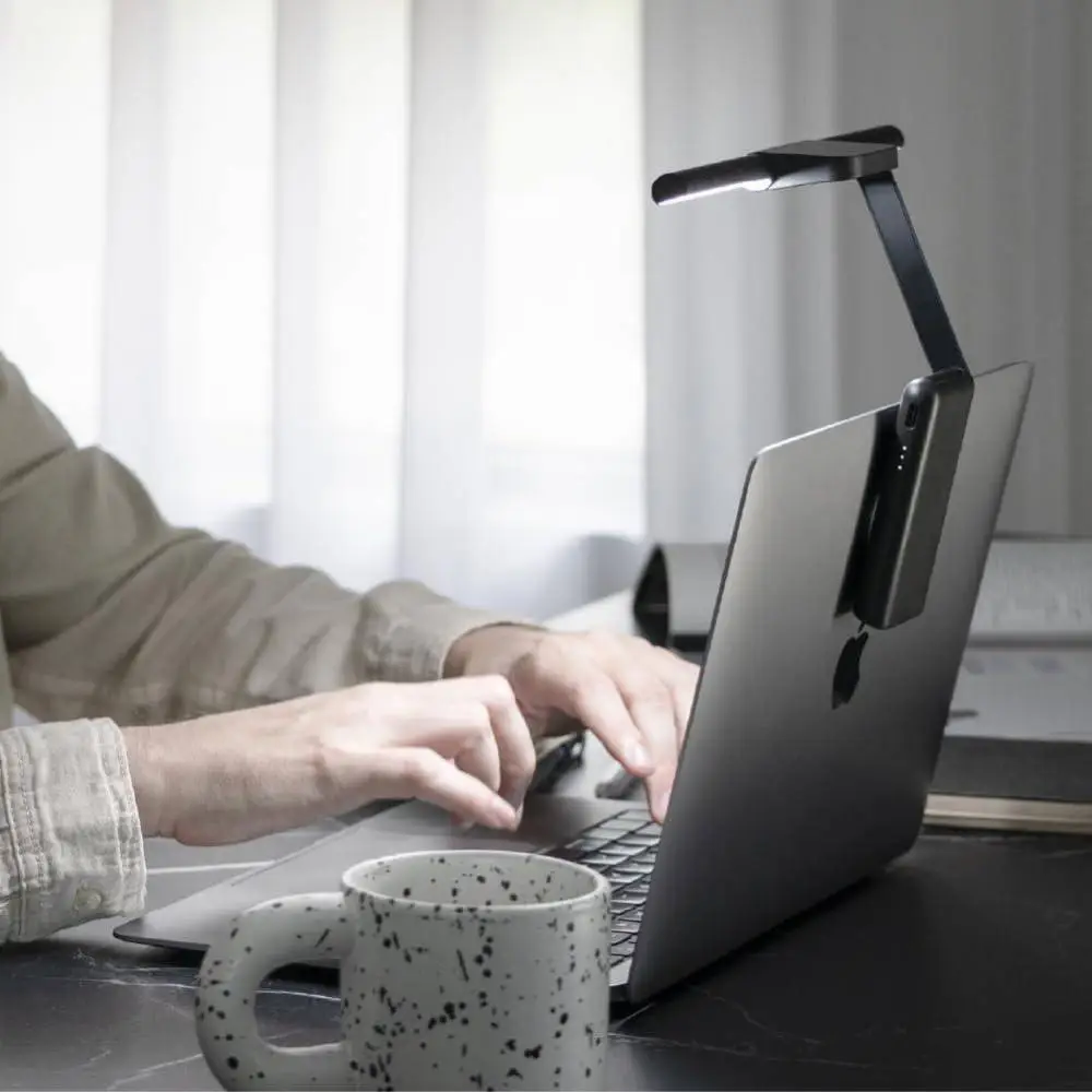 Лампа за четене за лаптоп BenQ LaptopBar - Черно
