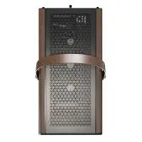 Кутия Montech Heritage PRO Black USB-C, Leather, 4 x 120 mm Fans