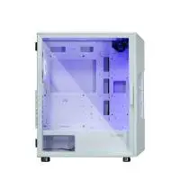 Кутия Zalman i3 NEO ARGB White Case ATX Mesh, aRGB, Tempered Glass