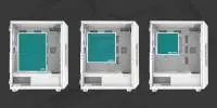 Кутия Zalman i3 NEO ARGB White Case ATX Mesh, aRGB, Tempered Glass