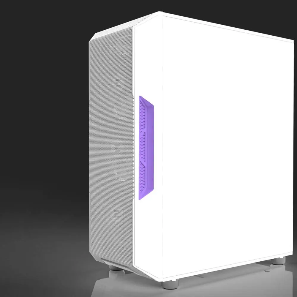 Кутия Zalman i3 NEO ARGB White Case ATX Mesh, aRGB, Tempered Glass