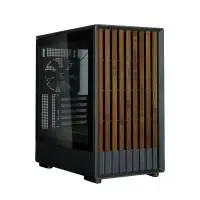 Кутия Zalman P10 NAMU BLACK Case mATX, Wood, USB-C